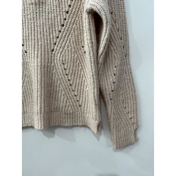 NWOT LINE Size M Label Georgia Half Zip Sweater Beige MSRP $345 - Picture 11 of 11